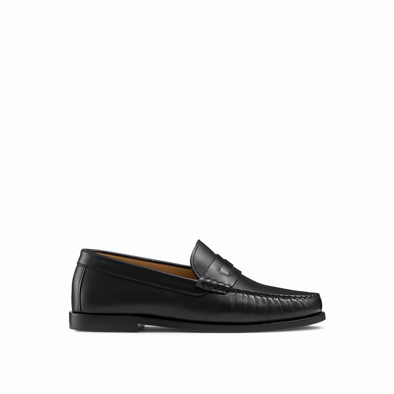 Russell And Bromley Emily Ženske Mokasinke Crne | FOH3441PP