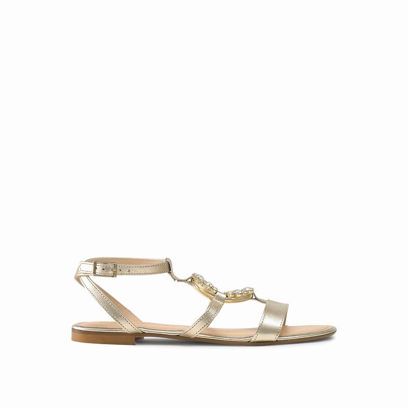 Russell And Bromley Empress Ženske Sandale Metalne | OKF6879LA