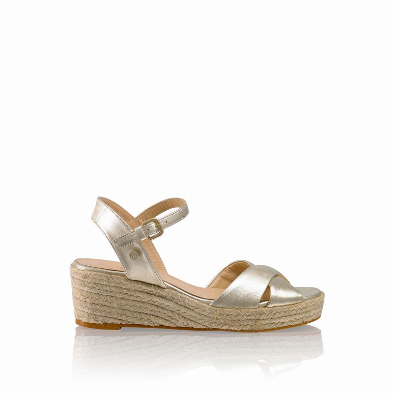 Russell And Bromley Gelato Ženske Espadrile Metalne | TQA1436HL