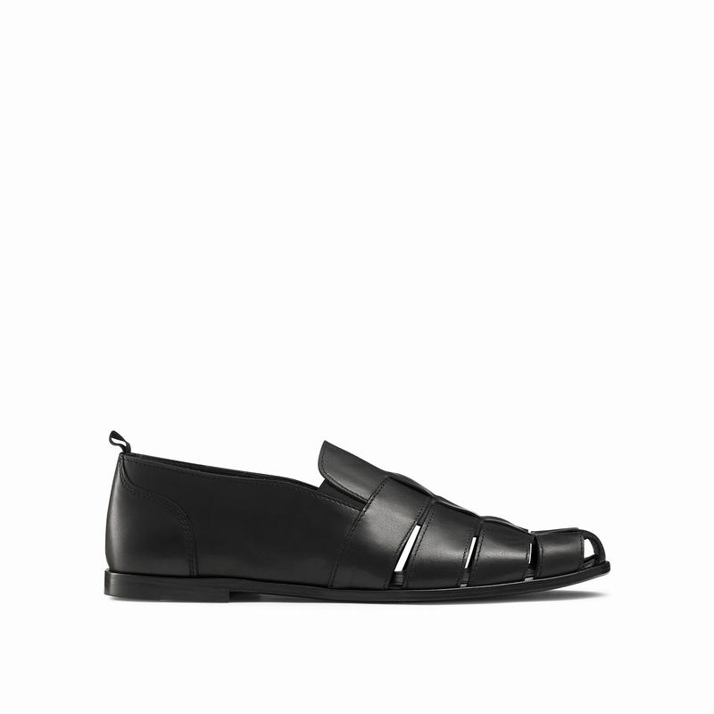 Russell And Bromley Mariner Muške Slip On Cipele Crne | HRT8984KJ