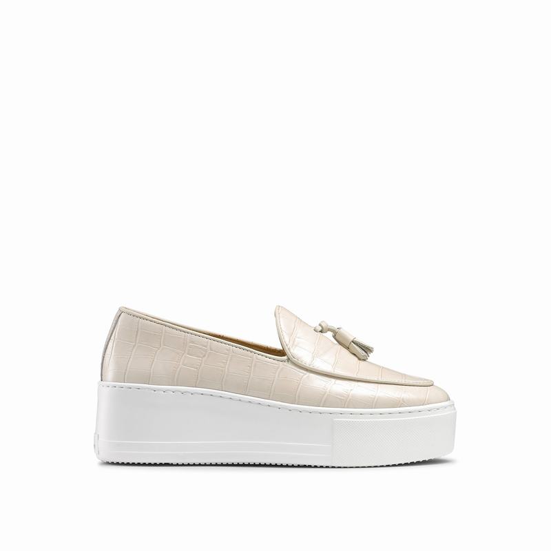 Russell And Bromley Moc Up Ženske Slip On Tenisice Smeđe | ZUQ2678IY