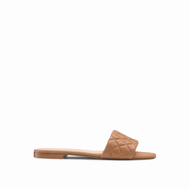 Russell And Bromley Quiltmule Ženske Mules Smeđe | PYF8917HO