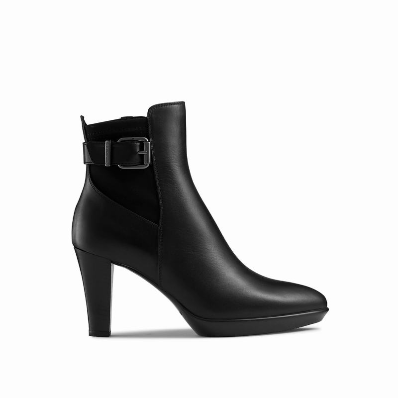 Russell And Bromley Raindrop Ženske Gležnjače Crne | WED391SH