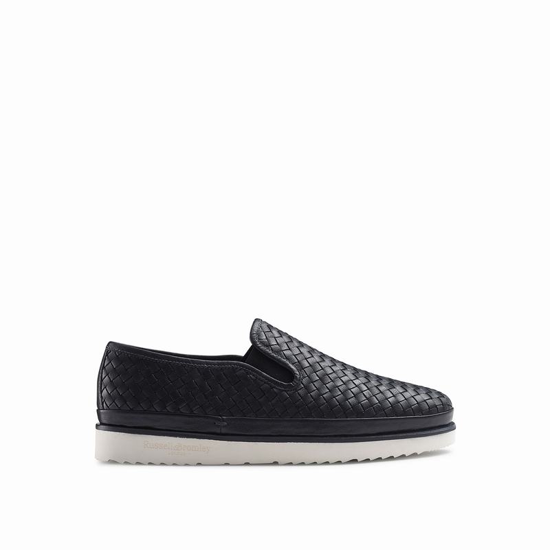 Russell And Bromley Sanmarina Ženske Slip On Tenisice Plave | QAT8649EH