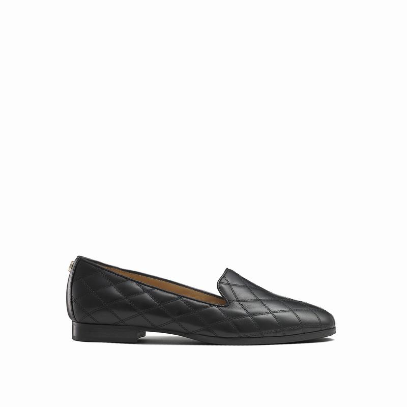 Russell And Bromley Smoking Ženske Balerine Crne | BQV4640ID