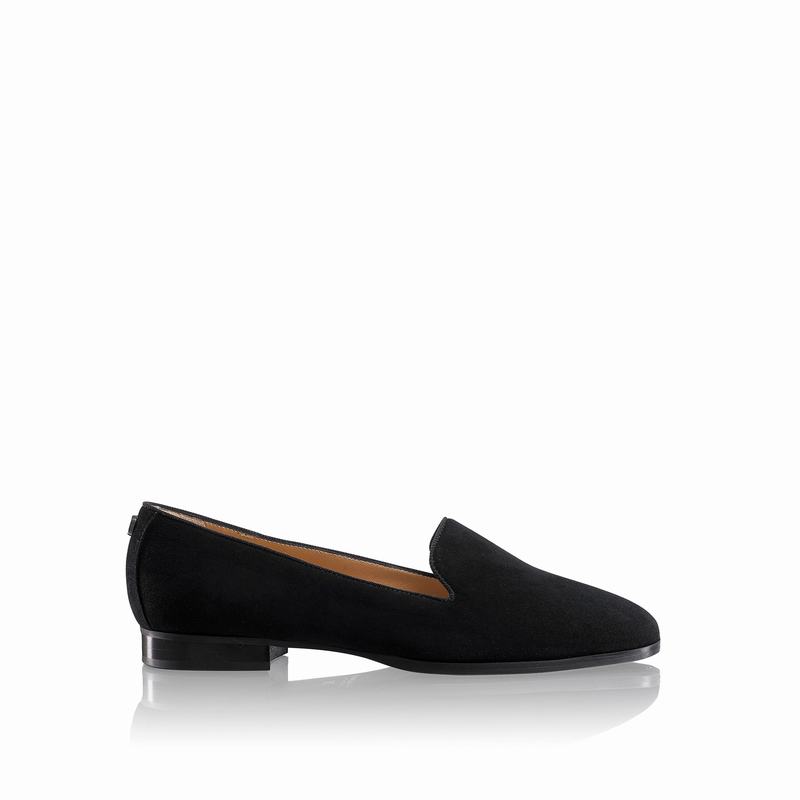 Russell And Bromley Smoking Ženske Balerine Crne | DJU5064LW