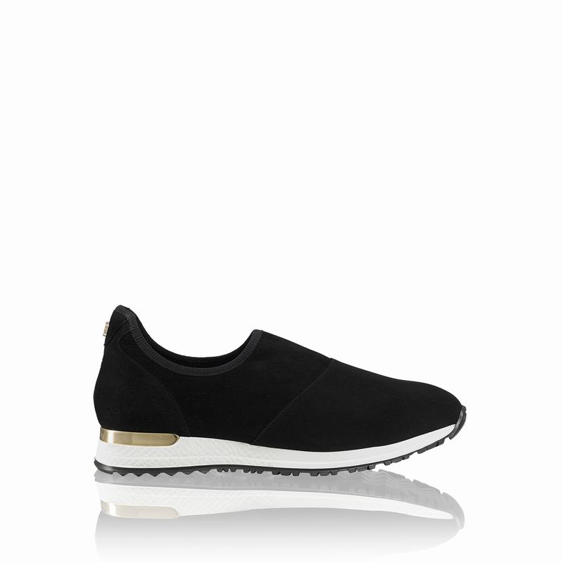 Russell And Bromley Stretchout Ženske Slip On Tenisice Crne | CWG9252IY