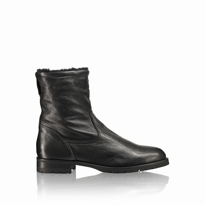 Russell And Bromley Teddy Ženske Gležnjače Crne | LMD1016YA