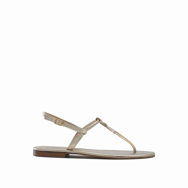 Russell And Bromley Thongbird Ženske Sandale Metalne | SQN559GD