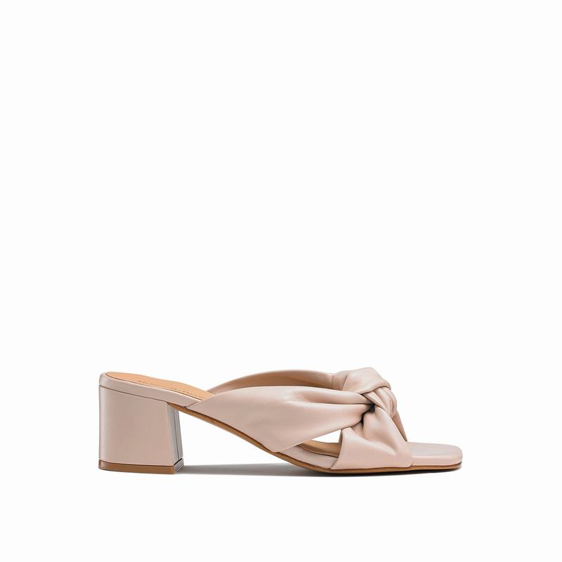 Russell And Bromley Top Knot Ženske Sandale na Klin Roze | JFH6381XK